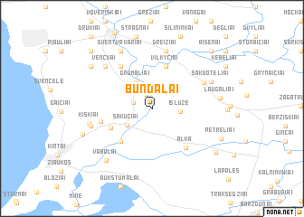 map of Bundalai