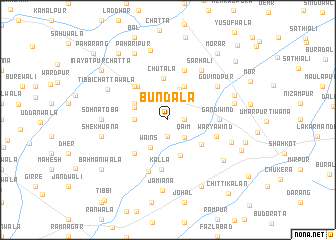 map of Bundāla