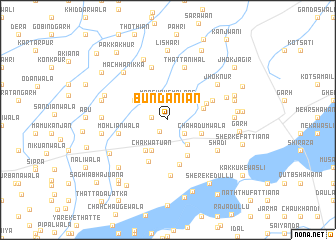 map of Bundāniān