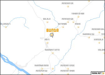 map of Bunda
