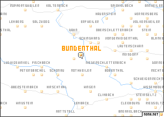 map of Bundenthal