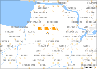 map of Bunderhee