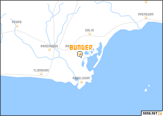 map of Bunder