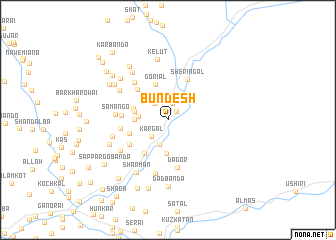 map of Bundesh