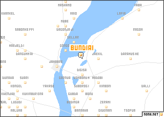 map of Bundiai