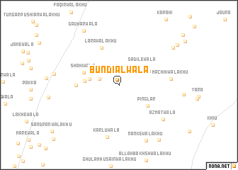 map of Bundīālwāla