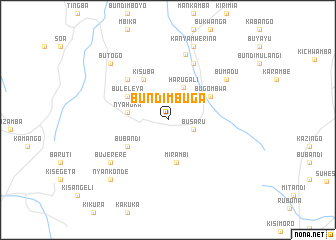 map of Bundimbuga