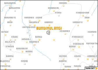 map of Bundimulangi