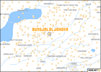 map of Bund Jālāl Jahoka