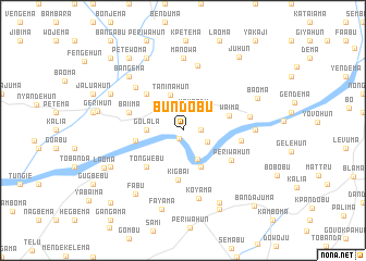 map of Bundobu