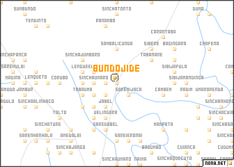 map of Bundojidè