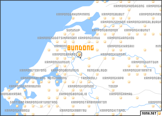 map of Bundong