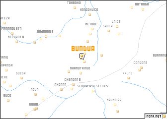 map of Bundua