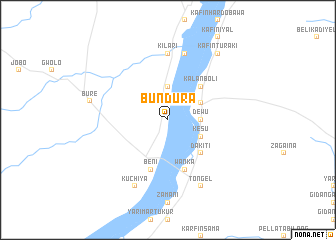 map of Bundura