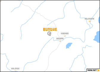 map of Bundwe