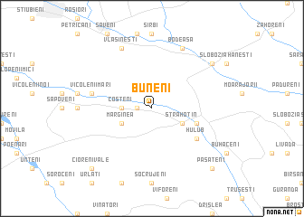 map of Buneni