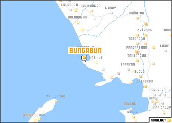 map of Bungabun