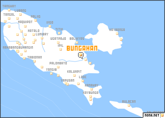 map of Bungahan