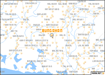 map of Bungahan