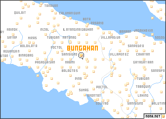 map of Bungahan