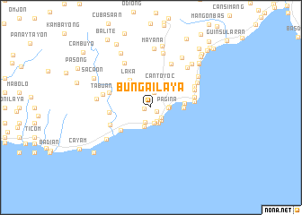 map of Bunga Ilaya