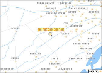 map of Bunga Imām Dīn