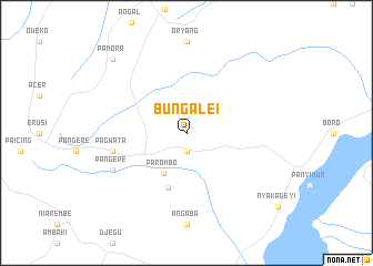 map of Bungalei