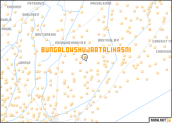 map of Bungalow Shujāat Ali Hasni