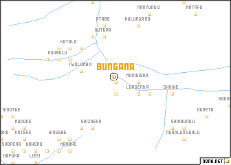 map of Bungana