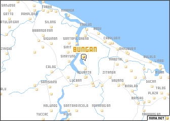 map of Bungan