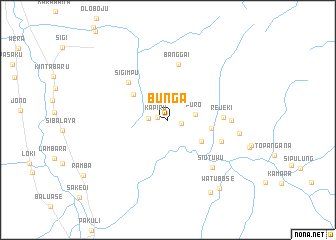 map of Bunga