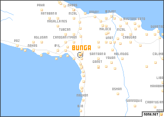 map of Bunga