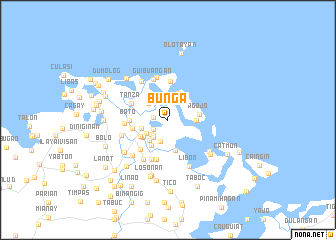 map of Buñga