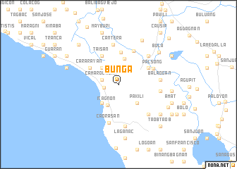 map of Bunga