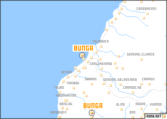 map of Bunga