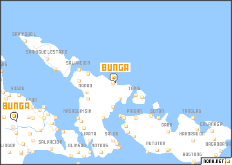 map of Bunga