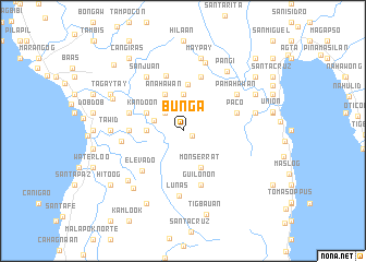 map of Bunga