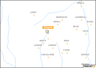 map of Bunga