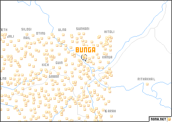 map of Būnga