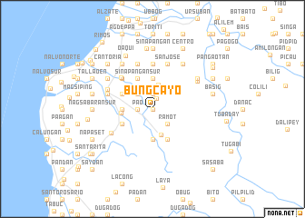 map of Bungcayo