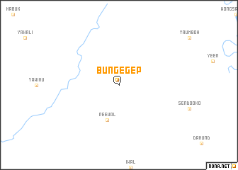 map of Bungegep