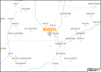 map of Bungel