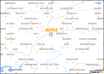 map of Bünge