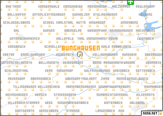 map of Bünghausen