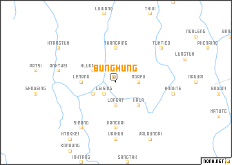 map of Bunghung