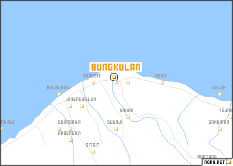 map of Bungkulan