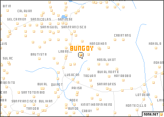 map of Bungoy