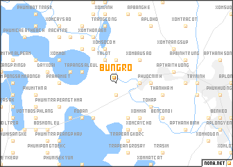 map of Bưng Rồ