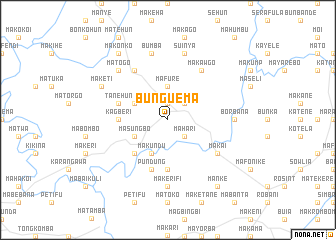 map of Bunguema