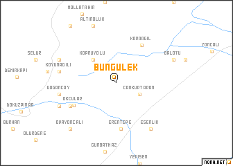 map of Büngülek